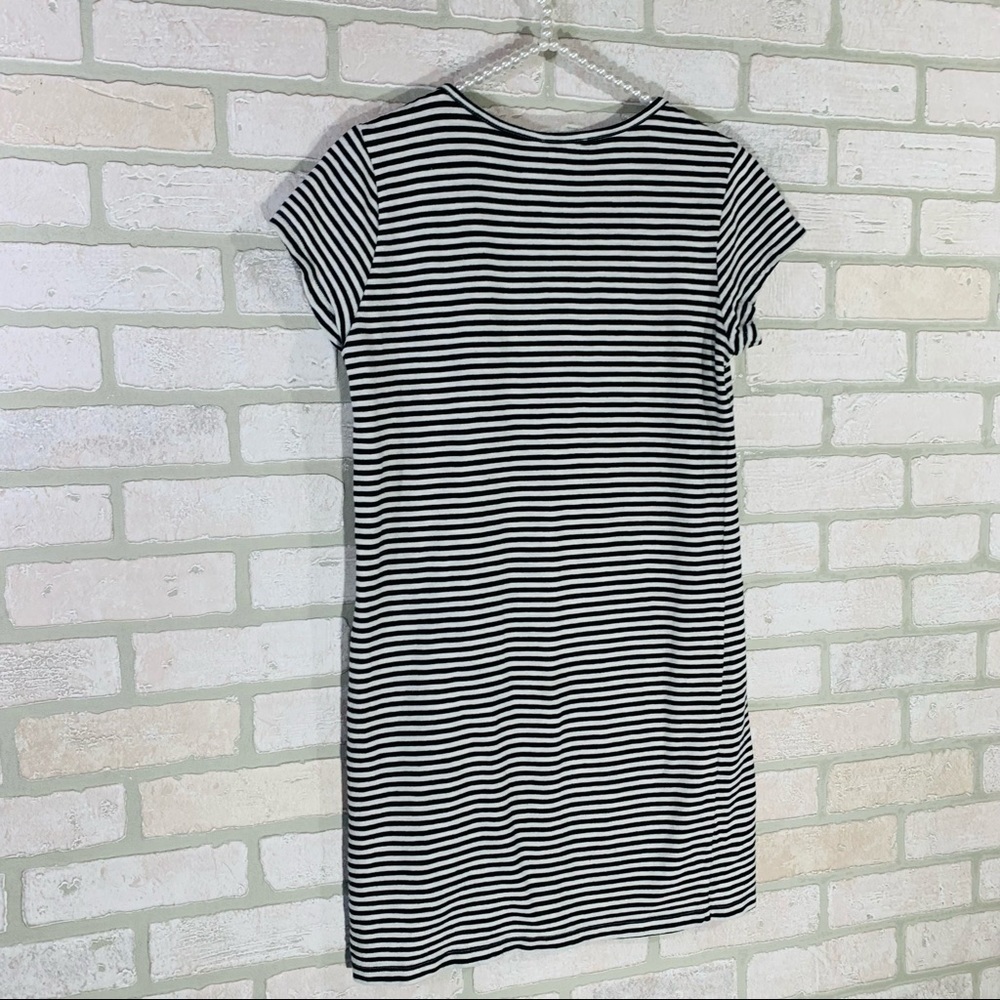 Joie Courtina Striped Cotton T Shirt Dress Size S - Picture 9 of 10